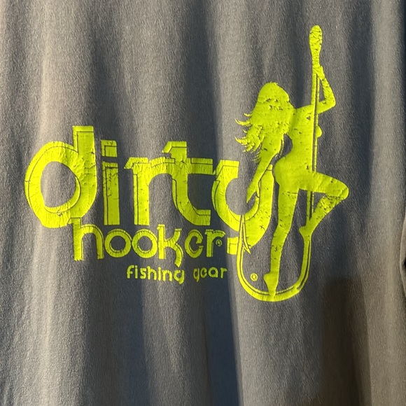 Dirty Hooker fishing gear graphic tee - Picture 6 of 6